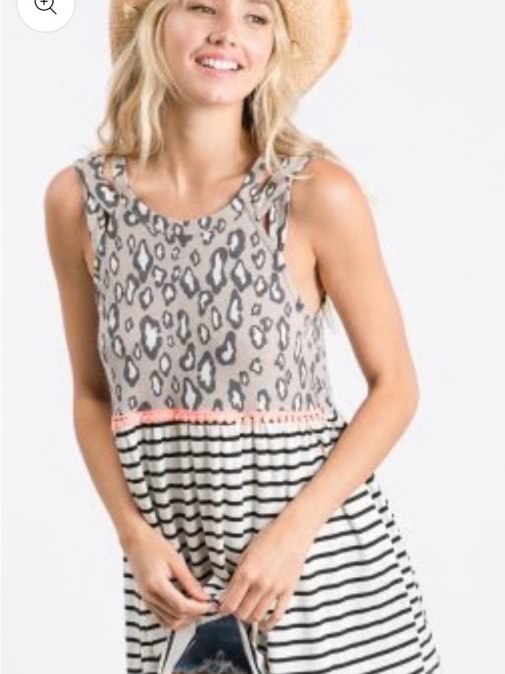 Animal Print tank top-2xl